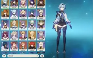 AR55: 9 personagens e 4 armas T5 (HuTao/Eula/Shogun/Shenhe)