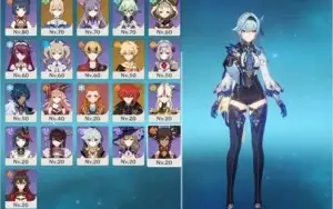 AR55: 9 personagens e 4 armas T5 (HuTao/Eula/Shogun/Shenhe)
