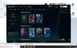 Conta lol platina 4