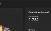 Canal no Youtube com quase 2 Mil inscritos