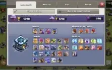 CV 13 FULL! / VILA CLASH OF CLANS MUITO BARATA!