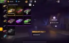Conta Free Fire gemada, todos os passes disponíveis