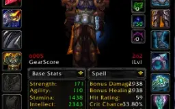 Selling Holy Paladin 6kGs Acc on Benediction Server - Wotlk