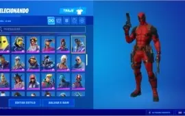 Vendo Conta Fortnite 151 skins e + de 90 picaretas.