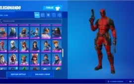 Vendo Conta Fortnite 151 skins e + de 90 picaretas.