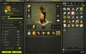 Conta Dofus TalKasha Cra OM 6 e Feca LV 177