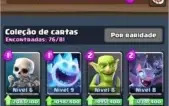 Conta Clash Royale 10 lendárias  Arena do Porco