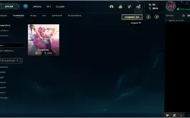 Conta de lol, lvl 276, 160 skins, falta um campeão só