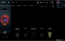 Conta de lol, lvl 276, 160 skins, falta um campeão só