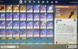 Genshin Impact - Conta Level 55