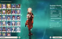 Genshin Impact Conta NA AR55 - ⭐️KAZUHA C5⭐️