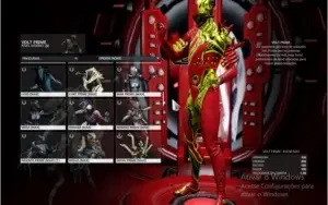 CONTA WARFRAME MAESTRIA 21 COM QUASE TODOS OS FRAMES