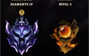 Conta LOL Diamante IV 280 skins