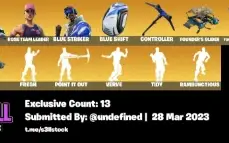 Conta Fortnite Capitulo 1 +100K De Vbucks Gasto - 1056 Itens
