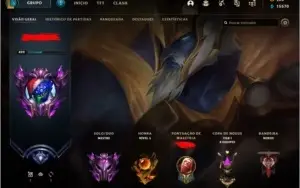 Conta LoL 832 skins, Desde 2012