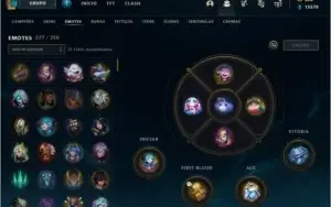 Conta LoL 832 skins, Desde 2012