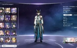 Conta de genshin end game ar 57, Hi3rd Lvl 81 e star rail lv