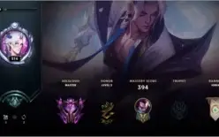 CONTA MASTER LOL BR 68% WINRATE 123 CAMPEOES