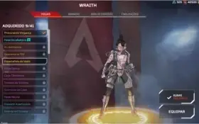 Conta Apex com Herança Wraith e mais de 20 skin lendária