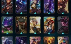 Conta LOL MMR ouro/plat lvl92 com boas skins
