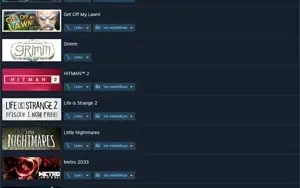 STEAM COM 33 JOGOS, METRO 2033 E LITTLE NIGHTMARES