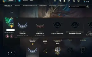 Conta prata 3 com TODOS os champs e 127 Skins (2 Ultimates)