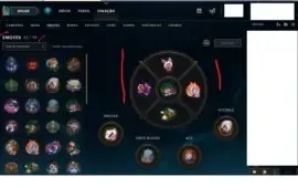 Conta de League of legends Diamante IV, 317 SKINS.