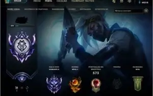 CONTA DIAMANTE 2 LEAGUE OF LEGENDS