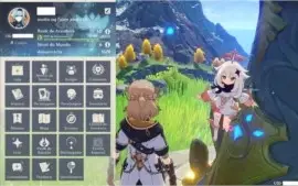 Conta Genshin Impact ar50 EULA, GANYU, ALBEDO, DILUC, QIQI