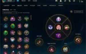 CONTA LOL NICK RARO PLAT 3