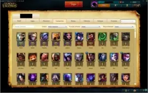Conta League Of Legends Platina 4 s6 (c/borda)