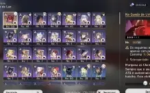 Nível 43. Jingliu, Blade, Ruan Mei, Bronya e1 e yanking