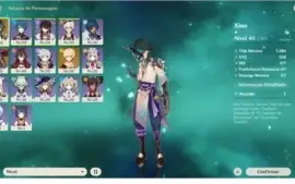 Xiao, mona e espada celestial