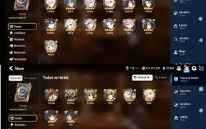 Conta Epic 7 Seven Lv 69 com 27k+ Skystone