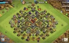 CLASH OF CLANS CV10 QUASE FULL