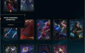 V> ACC LOL 57 Skins 2 miticas / faltam apenas 6 champions P5