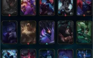 V> ACC LOL 57 Skins 2 miticas / faltam apenas 6 champions P5