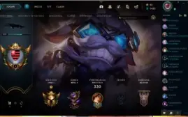 conta gold 1 85 skins mmr alto