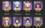 Ayato+Bis ref3+Shogun Raider e outros personagens T5