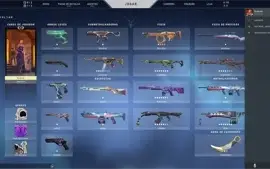 Conta valorant 18 skins finalização