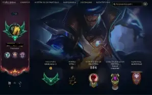 Vendo Conta No Lol Esmeralda3