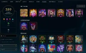 Conta Platina 4 com 559 skins