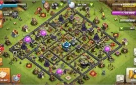 Clash of Clans cv13 Mal upado
