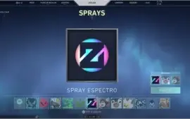 Conta Valorant nvl45 com skins e passe/Rank Ouro3-Platina1