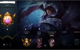 Conta do LoL, Ouro 1 runa 4,64 champ , 24 skins