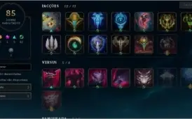 Conta do LoL, Ouro 1 runa 4,64 champ , 24 skins