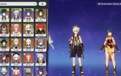 Conta Ar60 Raiden C3+Bis+Yelan C1+Bis+Nahida C1+Leia A Descr