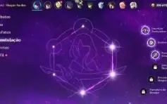 Conta Ar60 Raiden C3+Bis+Yelan C1+Bis+Nahida C1+Leia A Descr
