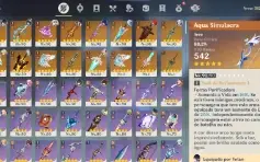 Conta Ar60 Raiden C3+Bis+Yelan C1+Bis+Nahida C1+Leia A Descr