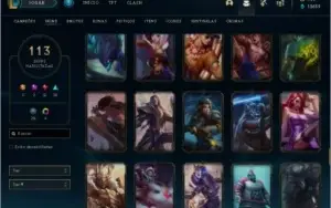 CONTA OURO 2 COM BORDA DE PLATINA, 113 SKINS